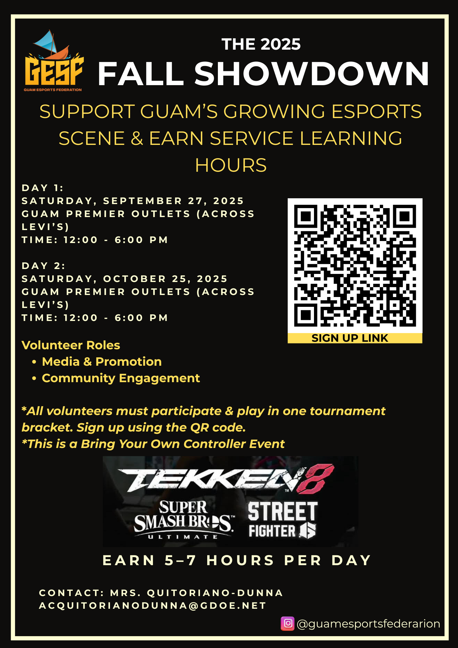GESF Fall Showdown Esports 